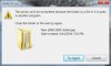 error message when trying to delete file.jpg